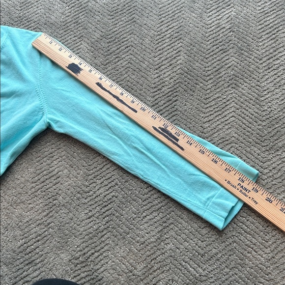 Vineyard Vines Aqua Blue Button Front Cardigan Sweater Size L - Picture 9 of 9